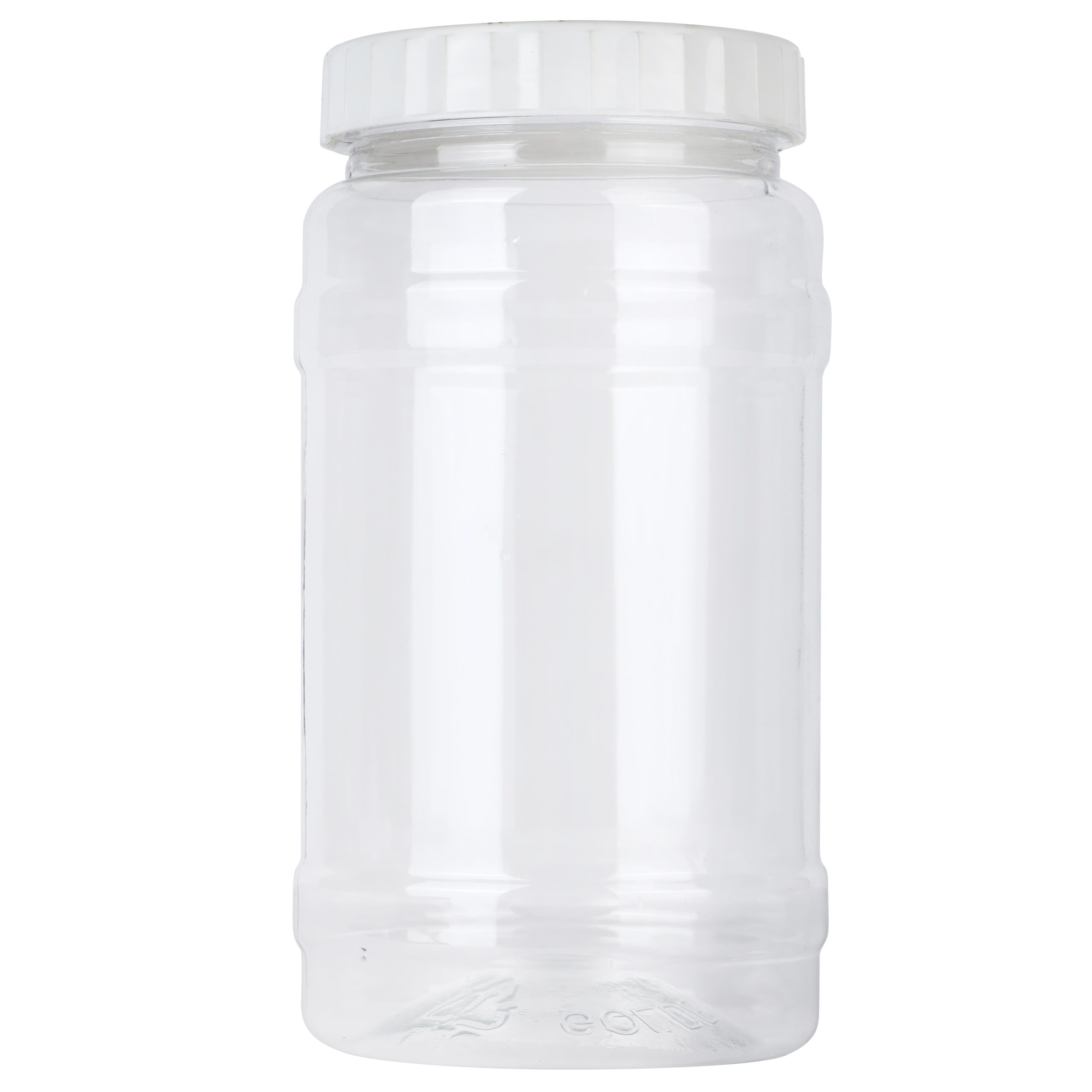 1000 ml Ostern jar with white cap (83mm),174.6mm
