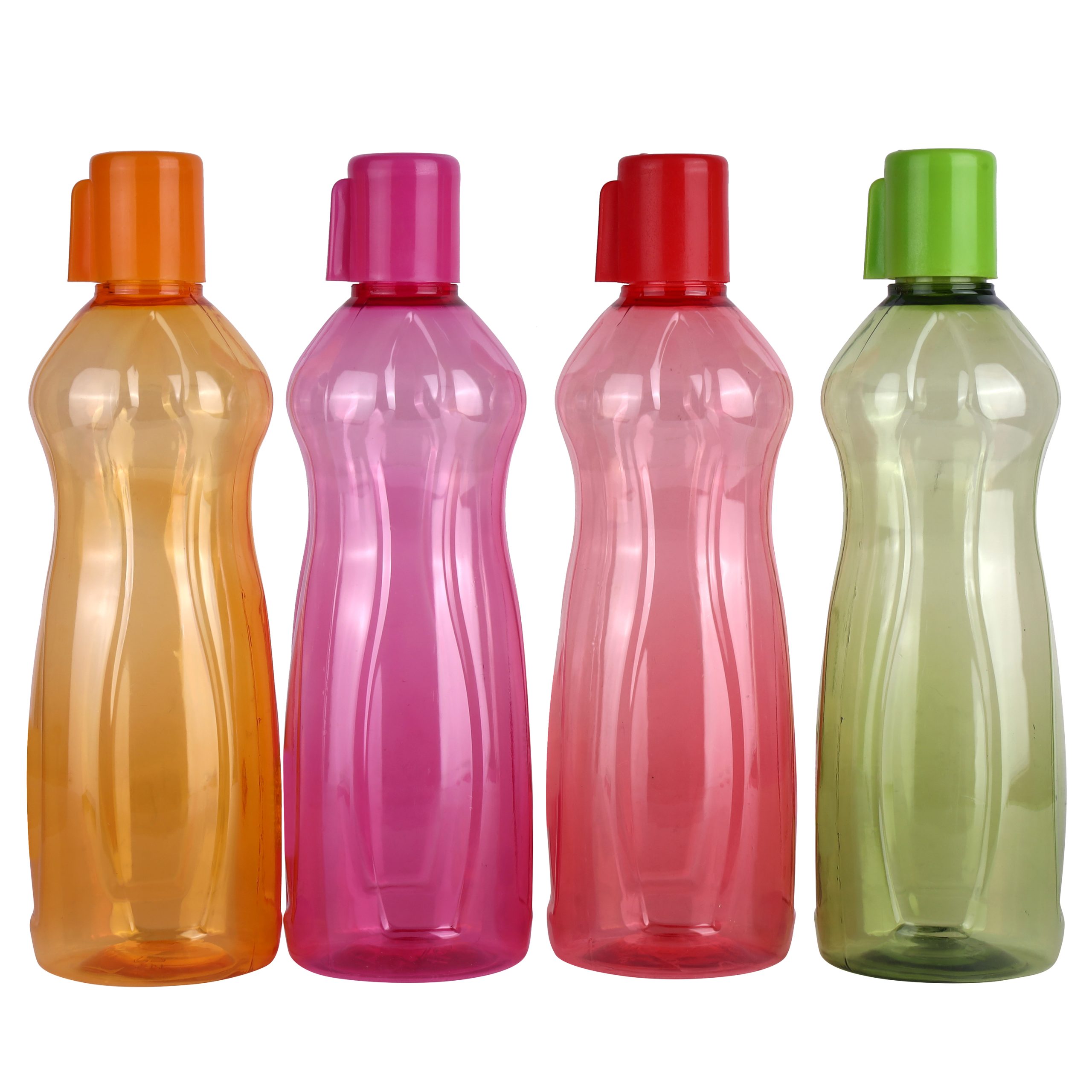29 MM 500 ML Princess Bottle With Plain Cap (4 Pcs Set)