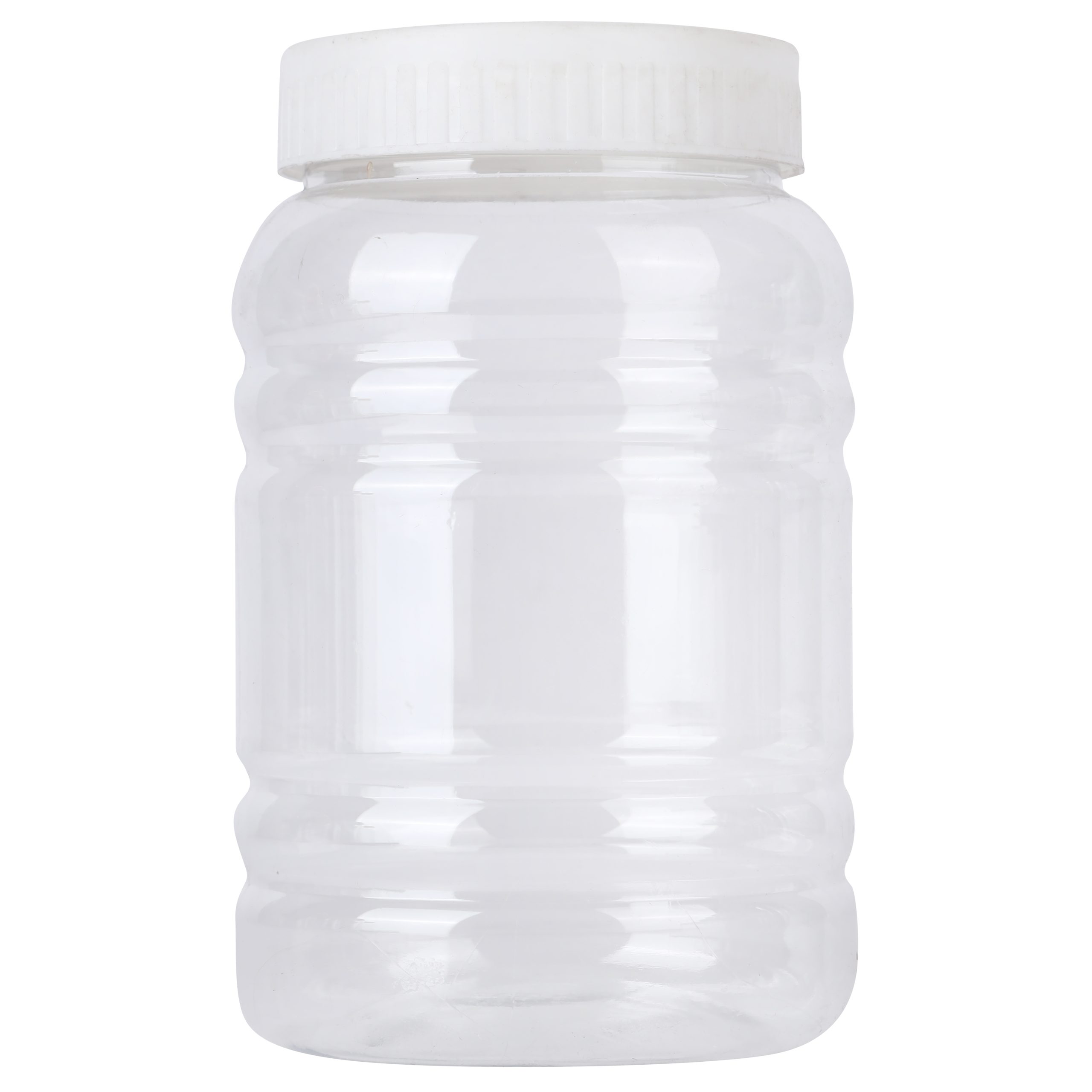 1200 ML Rib Jar 83/33 with Carry Handle Cap